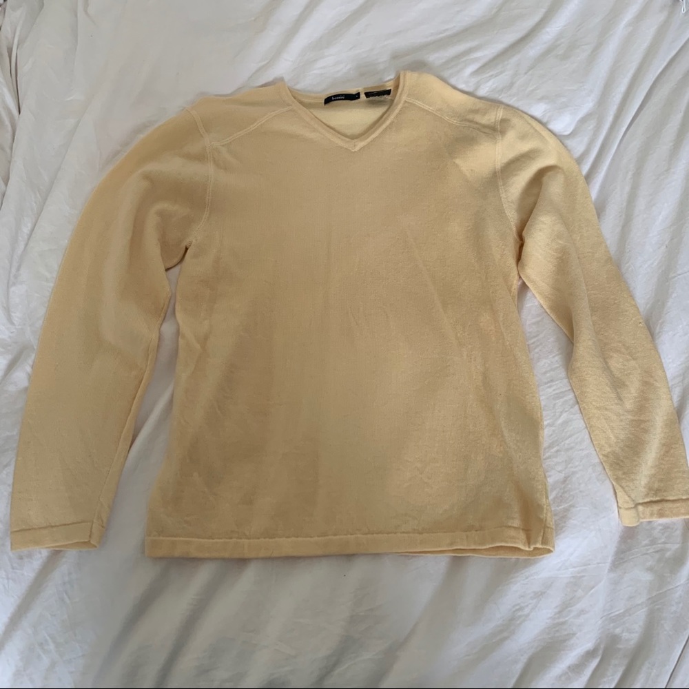 Bossini 100% Merino Wool V-Neck Sweater